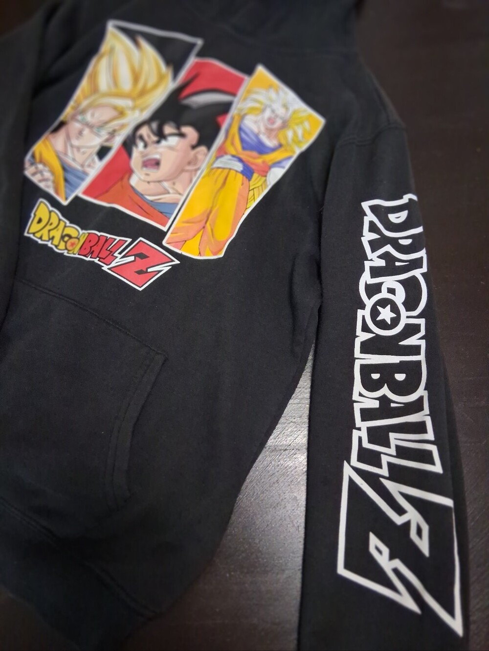 Vintage Black Kids Hoodie - Graphic Pullover